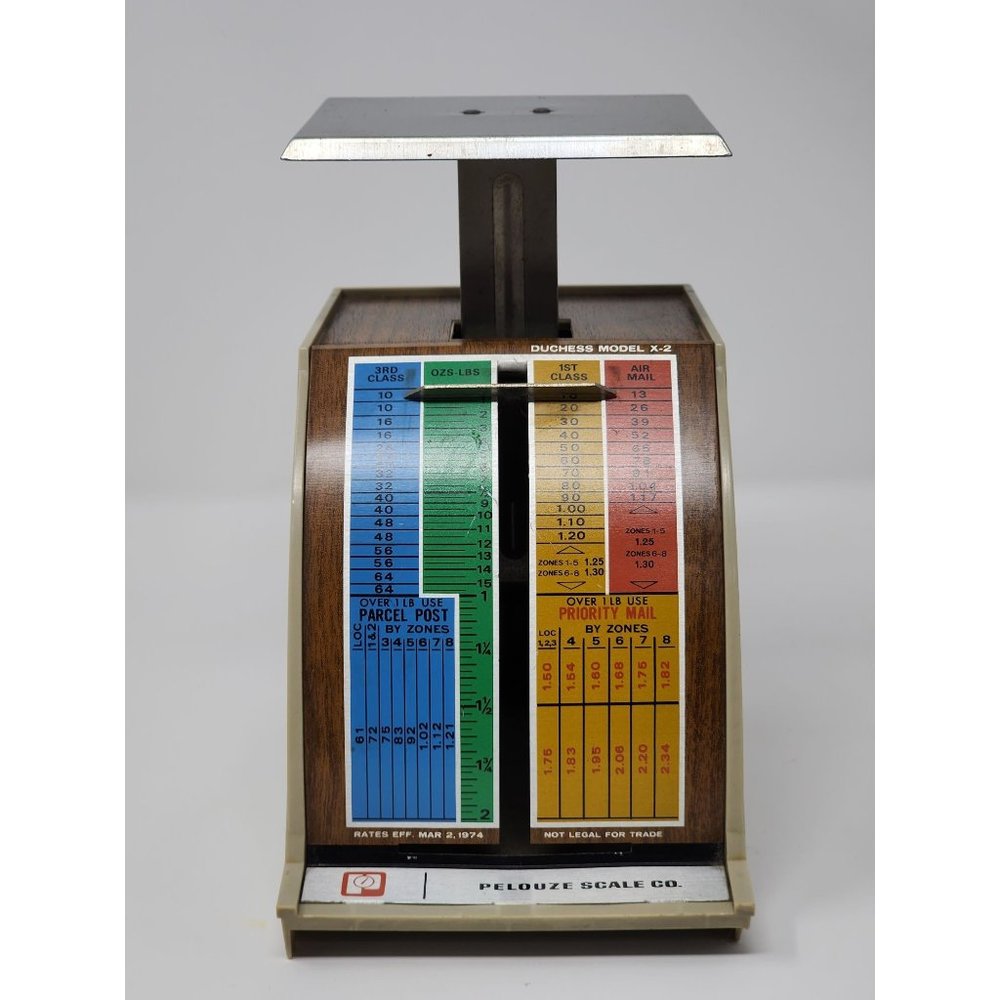 Vintage Pelouze Scale Co Dutchess Model X-2 Weighs Up‎ To 16 Ounces Letter Scale - Picture 2 of 11